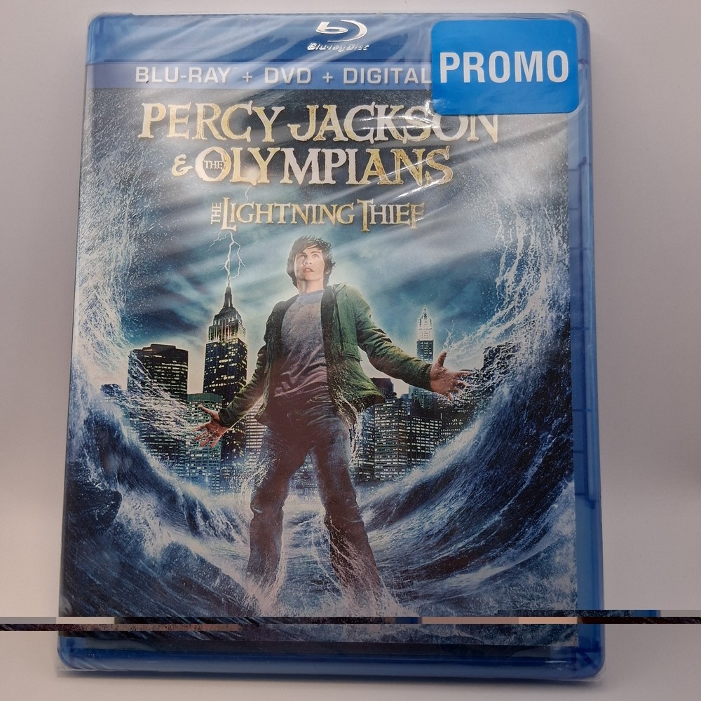 Percy Jackson & The Olympians: The Lightning Thief (Blu-ray/DVD/Digital) NEW